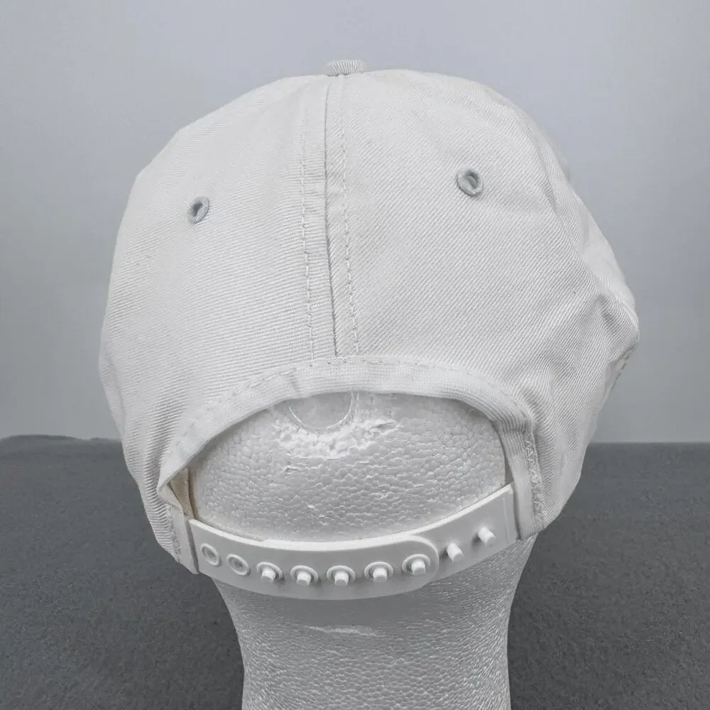 Vintage Levi Garrett Kodiak Outlaw Nationals Hat‎ Cap Snap Back White Mens 80s